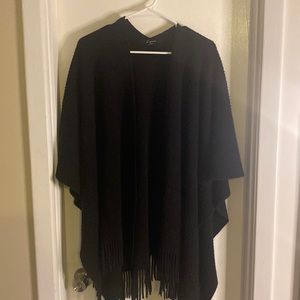 Black poncho